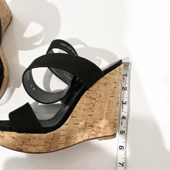 Stuart Weitzman Lexia Suede Espadrille Wedges - Picture 10 of 10